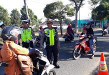 Satlantas Polres Karanganyar Gelar Tiada Hari Tanpa Razia Di Simpang Lima Bejen