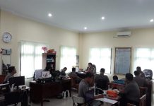Sat Binmas Polres Karanganyar Laksanakan Anev Rutin
