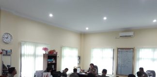 Sat Binmas Polres Karanganyar Laksanakan Anev Rutin