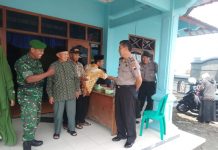 Kapolsek Ngargoyoso Hadiri Pengundian Nomor Urut Calon Kepala Desa