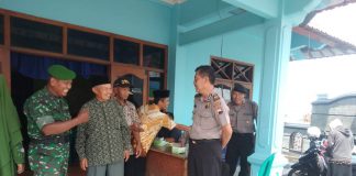 Kapolsek Ngargoyoso Hadiri Pengundian Nomor Urut Calon Kepala Desa