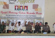 Dalam acara NGGOCEK (Ngopi Bareng Calon Kepala Desa) 3 Cakades Kaling Sepakat ,Tidak Menang Tetap Legowo