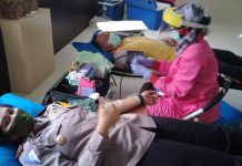 Polwan Polres Karanganyar Donor Darah Untuk Bantu Terdampak COVID-19