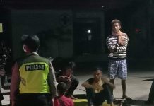 Patroli Polsek Karanganyar Tak Lelah Himbau Sekelompok Pemuda Cegah Covid 19