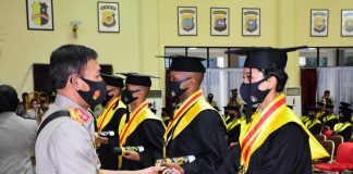Kapolri Pimpin Wisuda 293 Taruna Akpol