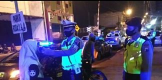 Cegah Kejahatan Di Tengah Pandemi Corona, Polres Karanganyar Gencar Patroli gabungan Fungsi Polisi