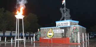 Tengah Malam Renungan Suci HUT RI di Taman Makam Dharma Tunggal Bhakti Kabupaten Karanganyar Berlangsung Khidmad