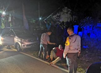 Pelaku Tabrak Lari , Dikejar dan Ditangkap Kapolres Karanganyar di Karangpandan