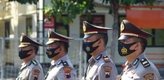 Kapolres Pimpin Serah Terima Jabatan Kabag Ops dan Kapolsek Colomadu Polres Karanganyar