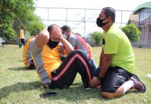 Tingkatkan Kualitas dan Kemampuan Jasmani, Polres Karanganyar Gelar Tes Kesamaptaan Jasmani (TKJ)