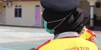 Pengamanan Penyampaian Aspirasi, Polres Karanganyar Kedepankan Negosiator Polwan, Ini Tujuannya