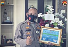 Polres Karanganyar Peringkat Pertama Penilaian Indikator Kinerja Pelaksanaan Anggaran ( IKPA ) tahun 2020