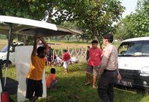 LATIHAN GASSTRACK DI SIRKUIT KELANA SAKTI DI HENTIKAN POLISI