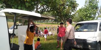 LATIHAN GASSTRACK DI SIRKUIT KELANA SAKTI DI HENTIKAN POLISI