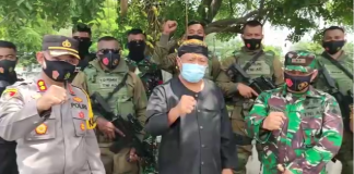 TNI Polri Se Eks Karisidenan Gelar Latihan Simulasi Penyerangan Instalasi “Teroris” Di Blumbang Tawangmangu