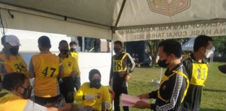 Anggota Sat Reskrim Rutin Mengikuti Kesemaptaan Jasmani