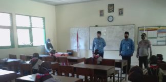 Polsek Ngargoyoso Monitoring Pembelajaran Tatap Muka