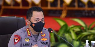 Evaluasi Penanganan Covid-19 di Jambi, Kapolri Ingatkan Penurunan Level PPKM dan Jaga Pertumbuhan Ekonomi