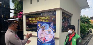Operasi Patuh Candi Tahun 2021 Ipda Teguh Brikan Himbauan Tukang Ojek Online