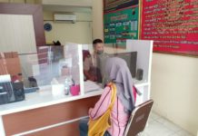 Dalam Zona Integritas Menuju WBK Dan WBBM Tahun 2021 Polres Karanganyar Maksimalkan Pelayanan Prima SPKT (Sentra Pelayanan Kepolisian Terpadu)