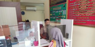 Dalam Zona Integritas Menuju WBK Dan WBBM Tahun 2021 Polres Karanganyar Maksimalkan Pelayanan Prima SPKT (Sentra Pelayanan Kepolisian Terpadu)