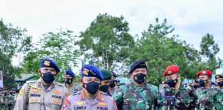 Beri Semangat Prajurit TNI-Polri, Kapolri: Pengabdian Terbaik Kepada Bangsa dan Masyarakat di Papua