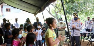 Bentuk Empati Kapolda Jateng Dengan Turun Di Tengah Korban Bencana Gempa Bumi