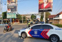 Kurangi Kemacetan Dan Meminimalasir Kecelakaan, Polres Karanganyar Melakukan Pengamanan Arus Lalu Lintas Menuju Tawangmangu