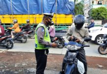 Guna Mewujudkan Kamseltibcarlantas Yang Nyaman Dan Aman, Satlantas Polres Karanganyar Gencarkan Penindakan Kasat Mata