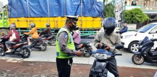 Guna Mewujudkan Kamseltibcarlantas Yang Nyaman Dan Aman, Satlantas Polres Karanganyar Gencarkan Penindakan Kasat Mata
