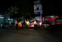 Patroli Ton Siaga Polres Karanganyar Di Sepanjang Jalan Lawu Guna Pastikan Kenyamanan Masyarakat