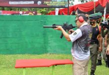 Tembakan Irjen Ahmad Luthfi Terbangkan Puluhan Balon di Pasadena