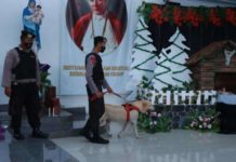 Jajaran Polres Karanganyar Laksanakan Screanning Gereja Ciptakan Kenyamanan Jemaat