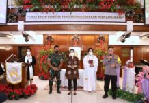 Tinjau Gereja Katedral, Kapolri Pastikan Beri Pelayanan dan Pengamanan Optimal di Perayaan Natal dan Tahun Baru
