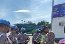 Lakukan Pengawasan Personil, Bid Propam Polda Jateng Sidak Pos Pam GT Kebakkramat