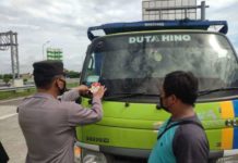 Jelang Tahun Baru, Polres Karanganyar Lakukan Pemeriksaan Di Empat Pintu Tol Dan Perbatasan Provinsi