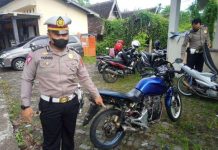 Upaya Sat Lantas Polres Karanganyar Tekan Penggunaan Knalpot Tidak Standar, Dari Himbauan Hingga Penindakan