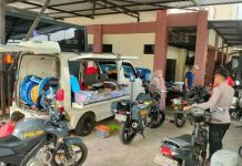 Dukung Operasional Personil Dalam Harkamtibmas, Pemeliharaan dan Perawatan Ranmor Dinas Polres Karanganyar Rutin Dilakukan