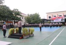 Kapolres Karanganyar : Satuan Pengamanan Mempunyai Peran Dalam Pencegahan Penularan Covid-19