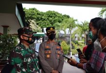 Kapolres Karanganyar Dan Dandim 0727/Karanganyar Berkomitmen Jaga Bumi Intan Pari