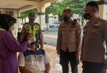 Pencegahan Penyebaran Covid-19 Oleh Polres Karanganyar Dilakukan Mulai Dari Internal Hingga Eksternal