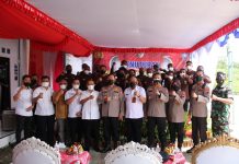 Penutupan Pelatihan Program Binmas Polri Rasaka Chartenz Yang Diikuti Warga Papua di PT Sinar Pangan Mandiri Gondangrejo Karanganyar.