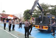 Cek Perlengkapan SAR, Kapolres Karanganyar Pastikan Kesiapan Sat Samapta Antisipasi Bencana