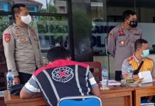 Polsek Jumapolo Bersinergi Dengan Puskesmas UPT Jumapolo Laksanakan Percepat Vaksinasi Merdeka