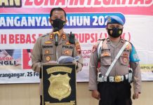Pencanangan Zona Integritas (ZI) Polres Karanganyar Menuju Wilayah Bebas dari Korupsi (WBK)