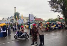 Pimpin Langsung Pengamanan Muktamar Muhammadiyah, Kapolres Karanganyar: Meski Arus Lalu Lintas Padat, Situasi Terpantau Aman Terkendali