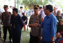 Pastikan Aman, Kapolres Pantau Langsung Pilkades Bersama Forkopimda