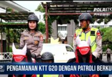Pengamanan KTT G20, Polri Terjunkan Patroli Berkuda