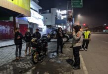 Ramai Laporan Balap Liar dan Knalpot Brong di Medsos, Polsek Karanganyar Lakukan Respon Cepat