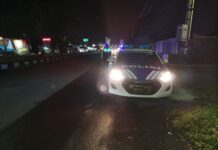 Merespon Aduan Masyarakat, Sat Lantas Polres Karanganyar Patroli Seputaran Ringroad
